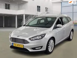 Ford Focus Wagon 1.5 TDCI Titanium Edition|AUT|NAVI|PSENSOR|2XSLEUTELS|BOEKJES