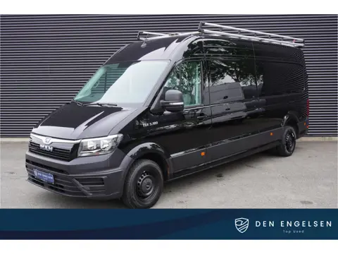 MAN TGE 180pk Automaat L4H3/L3H2 Imperiaal Trekhaak Camera Apple carplay Cruise control 3-Zits Kunst