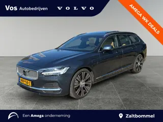 Volvo V90 2.0 T6 Plug-in hybrid AWD Ultra Bright | Luchtvering | B&W Audio | 360-camera | Head-up di