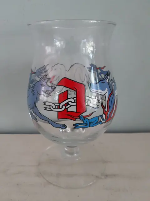 Duvel bierglas - glas - Iwan Smit - Limited Edition - Art Glass - Hond
