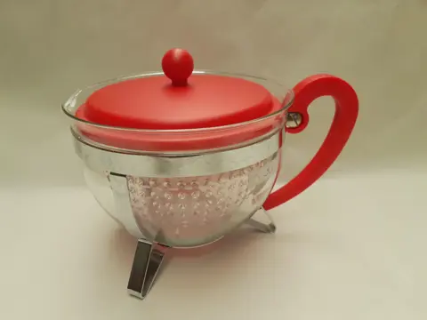 Bodum Chambord theepot – Deens design glazen Theepot- 80s
