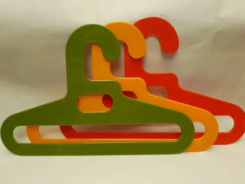 Pop Art coat hangers in the style of Ingo Maurer - space age - 1970s - set of 3