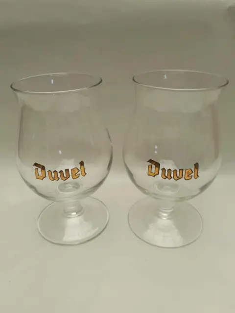 Set van 2 x Duvel bierglas - Belgische bier glas