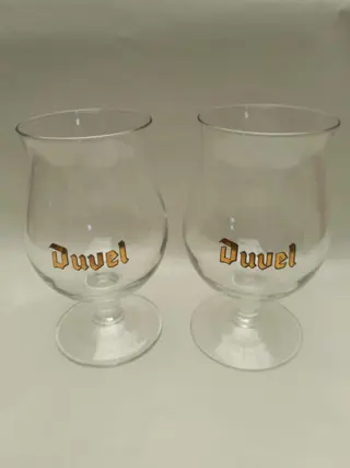 Set van 2 x Duvel bierglas - Belgische bier glas