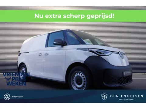 ID. Buzz Cargo 286 pk, Economy Business, Achteruitrijcamera, Bijrijdersbank, Trekhaak, Achterdeuren 