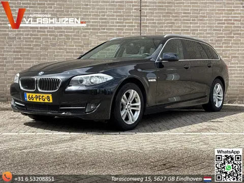 BMW 5-serie Touring 528i High Executive Automaat | Leder | Cruise | Climate | Stoelverwarming |