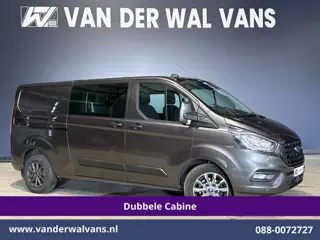 Ford Transit Custom 2.0 TDCI 170pk Automaat L2H1 Dubbele Cabine Euro6 Airco | 5-Zits | LED | Cruisec