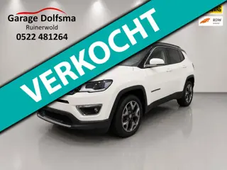 Jeep Compass 1.4 MultiAir Limited 4x4-Leer-Trekhaak-NL auto-Camera-Leer-