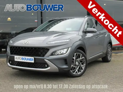 Hyundai KONA 1.6 GDI HEV Premium Edition 2e eigen | dealer onderh | full option! | tr.haak