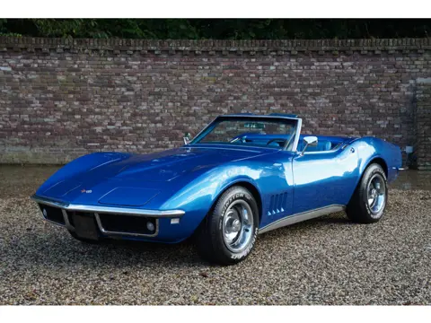 Chevrolet Corvette C3 Convertible 327 Restored condition, Since 2007 in Europe, Finished in "LeMans 