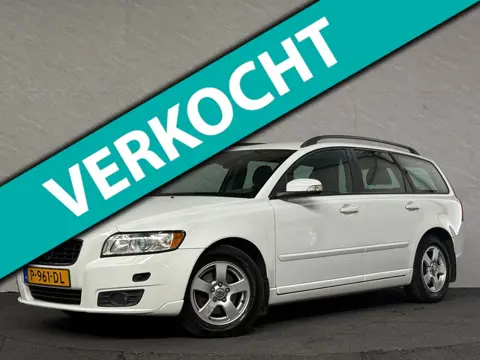 Volvo V50 1.8F - Cruise - Radio - Airco - Lage Km stand!