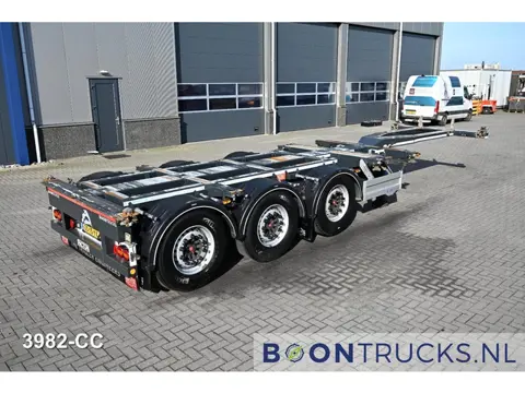 Pacton ET3 | 2x20-30-40-45ft HC * SAF/DISC * 2x EXTENDABLE * NL TRAILER * APK 10-2026