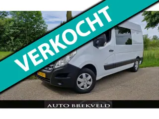 Renault Master T35 2.3 dCi L2H3 Dubbele Cabine 101PK 6-persoons | Rijklaarprijs | Elektrisch pakket 