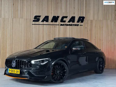 Mercedes-Benz CLA-klasse 220 AMG LINE EDITON 1 PANO|BURMESTER|E ZETELS|STERREN HEMEL|AMBIENT|CAMERA|