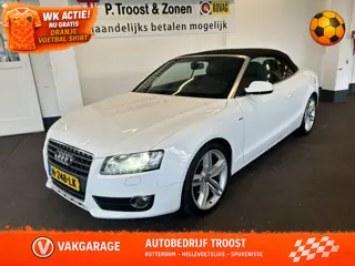 Audi A5 Cabriolet 1.8 TFSI Pro S-Line | Automaat | Lederen bekleding | Cruise control | Climate cont