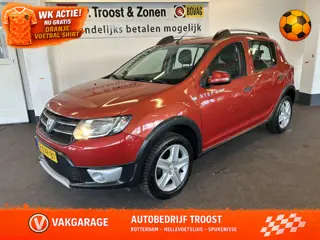 Dacia Sandero 0.9 TCe Stepway Lauréate Hoge instap | Lederen bekleding | Cruise control | Apple carp