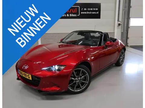 Mazda MX-5 2.0 SkyActiv-G 184 GT-M 184pk Rood metallic Bose 1e eigenaar Camera Leer Navigatie Airco 