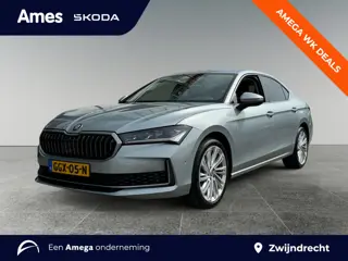 Škoda Superb 1.5 150pk TSI MHEV First Edition Winterpakket | Lichtmetalen velgen 19" Veritate zilver