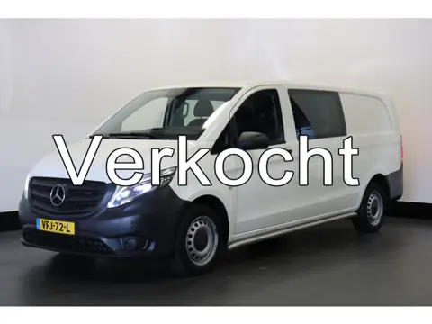 Mercedes-Benz Vito 114 CDI Automaat XL Dubbele Cabine - EURO 6 - Airco - Navi - Cruise - € 16.900,- 