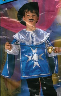 Musketiers kiel, maten 152 en 164