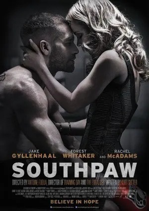 SOUTHPAW filmposter.