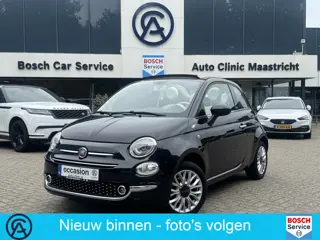 Fiat 500C 1.2 Lounge / 4-CILINDER / CABRIO / VIRTUAL / 7" NAVI /