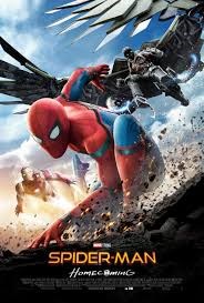 SPIDER - MAN : HOMECOMING filmposter.