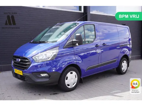 Ford Transit Custom 2.0 TDCI 130PK Automaat 2x Schuifdeur EURO 6 - Airco - Navi - Cruise - PDC - € 1