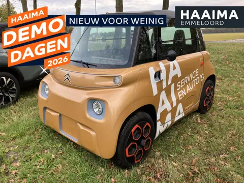 Citroen AMI AMI Orange | Rijden vanaf 16 jaar | 100% elektrisch | 75km rijbereik |Brommobiel