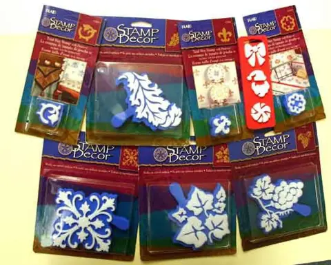 Foam Stempel Set - Stamp Decor - SF-Set