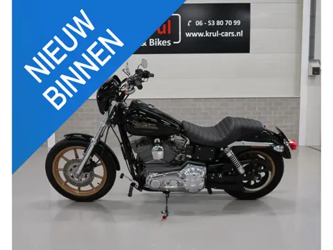 Harley Davidson 88 FXD Dyna Super Glide Chopper nieuwstaat, zwart, originele uitlaat, hoog stuur, ca