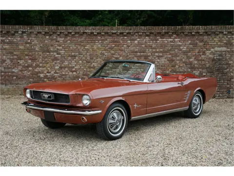 Ford Mustang 289 Convertible Deluxe Emberglo "One owner from new" One owner for nearly 60 years—Miss