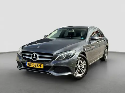Mercedes-Benz C-klasse Estate 350 e | Burmester | LED | 360 | Luchtvering | Stoelverwarming