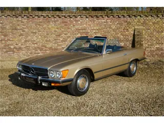Mercedes-Benz SL-Klasse 450 Livery in Icon Gold over Black MB-Tex, Just 65422 miles recorded on the 