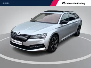 Skoda Superb Combi 1.4TSI 160kW/218PK iV Sportline DSG · Panoramadak · Trekhaak · 360°Camera + Parke