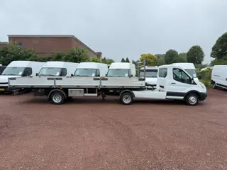 Bunk BU6600 Vlakke BE Oplegger / Trailer 6600KG met zijschotten