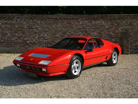 Ferrari 512 BBi European version, Ordered new and supplied by the Belgian Ferrari importer "Garage F