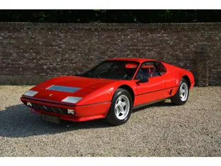 Ferrari 512 BBi European version, Ordered new and supplied by the Belgian Ferrari importer "Garage F