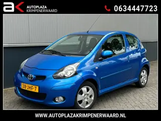 Toyota Aygo 1.0-12V Dynamic Blue AUTOMAAT Leder 76000km nap