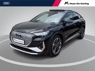 Audi Q4 Sportback e-tron 40 S Line 82kWh / 204pk · Panoramadak · Navigatie · SONOS · Camera + Parkee