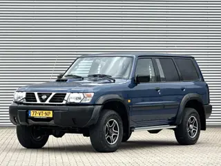 Nissan Patrol GR 3.0 Di Comfort voll B-stijl grijs kenteken youngtimer 3500kg trekgewicht lage km st