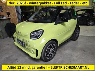 Smart Fortwo cabrio EQ Comfort PLUS - Leder - Winterpakket - Full Led - camera etc