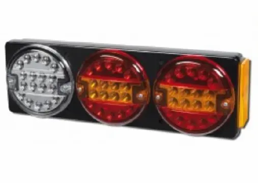 Dasteri LED achterlichtset 3 lamp met achteruitrijlamp