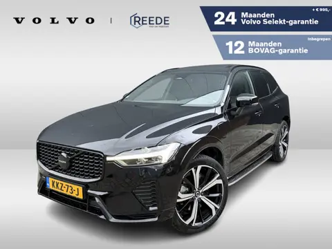 Volvo XC60 2.0 T6 Plug-in hybrid AWD Plus Dark | 21 inch | Side skirts | Sport leder