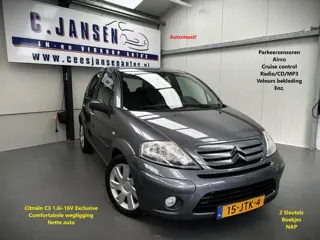 Citroën C3 1.6i-16V Exclusive Automaat! Nette auto!