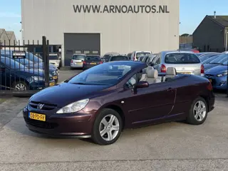 Peugeot 307 CC 2.0-16V 136 PK, AIRCO(CLIMA), CRUISE CONTROL, LEDER INTERIEUR, STOELVERWARMING, ELEK-