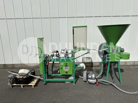 Ellegaard H14001-D paperpotmachine voor papieren potjes van 20 en 40 mm