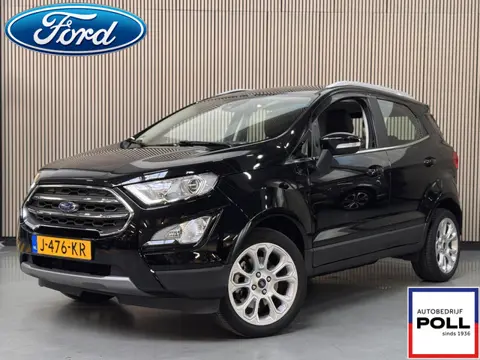 Ford EcoSport 125pk Titanium Half Leer Climat Cruise Control Parkeersensoren 1e Eigenaar Dealeronder