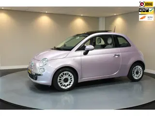 Fiat 500 0.9 TwinAir Turbo Lounge *Automaat* Roze! Pano/Schuifdak|2de Eigenaar|Climate|NAP|Rose