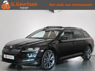 Skoda Superb Combi 1.4 TSI iV Sportline Black Edition Panoramadak, LED, Sportstoelen, Alcantara, Mem